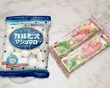 100均お菓子で『モルカーマシュマロ』作り方1写真