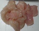 ししとうと鶏むねのゴマ味噌炒め作り方2写真