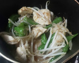 ししとうと鶏むねのゴマ味噌炒め作り方6写真