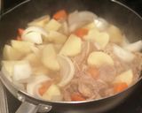 フライパンで簡単肉じゃが作り方3写真