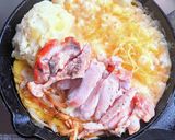鶏ももソテーのコーンポタージュリゾット作り方15写真