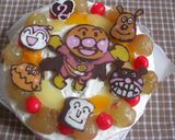 アンパンマンのバースデーケーキ(記録用)作り方12写真