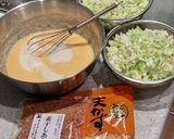 米粉のふわふわお好み焼き・グルテンフリー作り方1写真