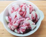 新玉ねぎのバラちー焼き作り方2写真