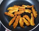 冷凍骨なしチキンで簡単ハニーバターチキン作り方3写真