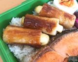 アーモンドチーズちくわの甘辛焼き作り方11写真