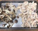 きのこのカルボナーラ作り方1写真