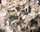 きのこのカルボナーラ作り方4写真