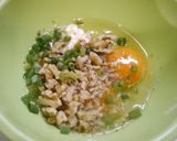 簡単！たたみオムレツ☆くるみチーズ作り方1写真