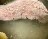 豚ヒレブロック☆茹で豚と煮豚風☆簡単作り方1写真