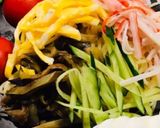簡単 具だくさん 花畑 冷やし中華作り方5写真