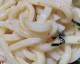 超簡単!温玉明太うどん作り方5写真