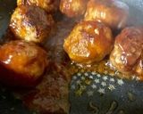 簡単フライパンでミートボール〜お弁当にも作り方3写真