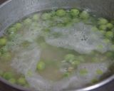 春の味わい　えんどう豆　豆ごはん作り方2写真