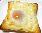 トースターだけで作れる目玉焼きトースト作り方3写真