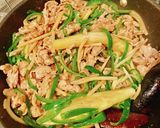 肉盛りチンジャオロース-青椒肉絲-作り方8写真