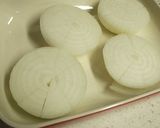 【レンジ＆鍋】新玉ねぎのそぼろ餡かけ作り方1写真