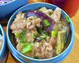 豚バラ麻婆なす！^_^ タロの弁当127作り方5写真