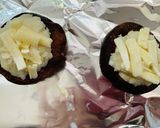 ぷっくり簡単♪しいたけのポテトグラタン風作り方2写真