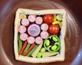 お絵かきトースト✿おうち時間を楽しもう♡作り方2写真