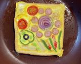 お絵かきトースト✿おうち時間を楽しもう♡作り方5写真