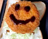 コロッケアレンジ☆コロッケホットサンド作り方3写真