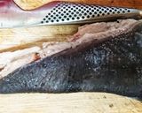 コラーゲンたっぷり☆サメ皮で酢の物作り方1写真