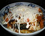 炊飯器で下準備、鶏カボチャグラタン♪作り方5写真