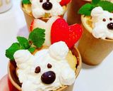 紙コップで♡しっとり豆乳カップシフォン作り方22写真
