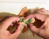 簡単♫ヘルシー♫鶏ささみのたらこ大葉巻き作り方12写真
