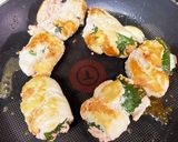簡単♫ヘルシー♫鶏ささみのたらこ大葉巻き作り方17写真