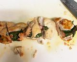 簡単♫ヘルシー♫鶏ささみのたらこ大葉巻き作り方18写真