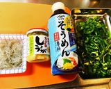 麺つゆ&生姜でシラスの和風ペペロンチーノ作り方1写真