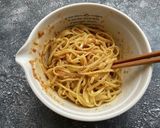 【簡単】【激旨】ピリ辛冷やし汁なし坦々麺作り方5写真