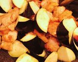 鶏もも肉と茄子のポン酢炒め作り方4写真