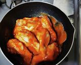 シラチャーソース チキンウイング作り方3写真