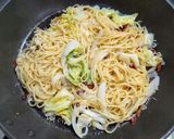 アンチョビソースとシラスで春野菜のパスタ作り方6写真