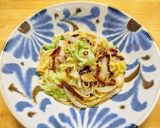 アンチョビソースとシラスで春野菜のパスタ作り方7写真