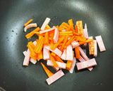 スナップえんどう豆ともやしソテー作り方4写真