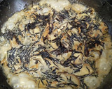 ひじきとシイタケのクリーム煮作り方4写真
