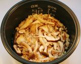 茸と鶏の炊きこみご飯作り方7写真