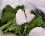かぶとモッツァレラの浅漬け作り方1写真