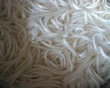 ひっぱりうどんと台湾まぜそばの真似です作り方1写真