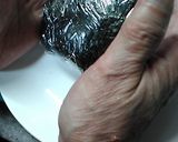 3つ折りのごはんのサンドです、コツあり。作り方12写真
