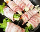 豚バラ肉巻き レタス 残り野菜作り方5写真