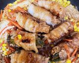 豚バラ肉巻き レタス 残り野菜作り方9写真