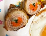 豚バラ肉巻き レタス 残り野菜作り方11写真