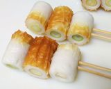 ねぎ詰め竹輪の串焼き～照り焼きダレ～作り方4写真