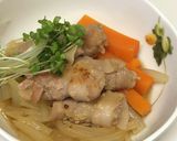 【簡単】中に巻かない豚バラ肉巻き作り方8写真