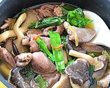 行者にんにくと鶏モツのアヒージョ♪作り方6写真